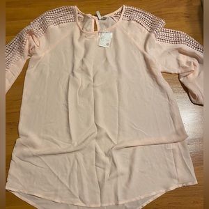 NWT Light pink blouse